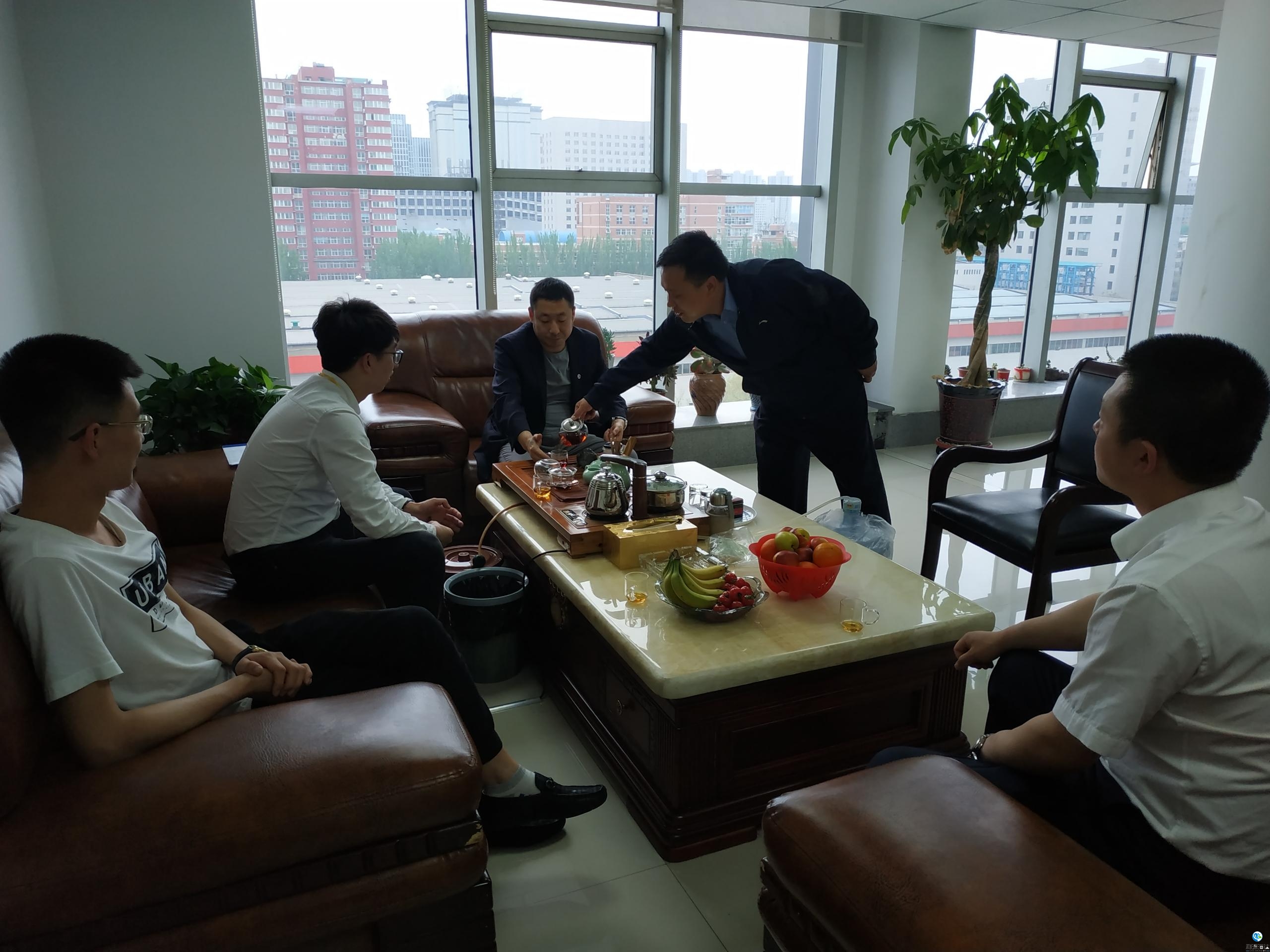 山西鹏飞集团考察团参观调研小视科技-小视科技（江苏）股份有限公司